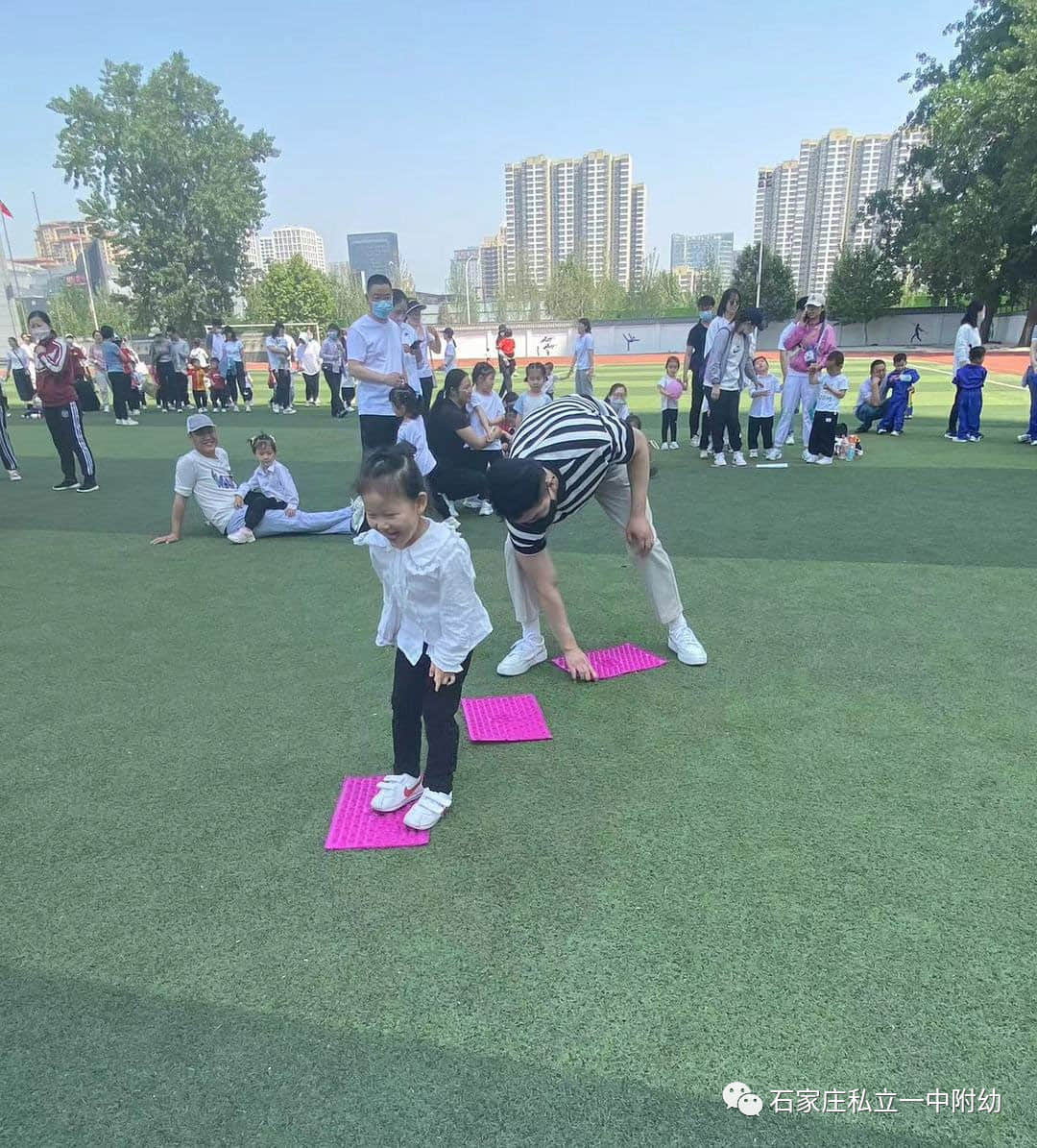 【親子運動會】石家莊市私立第一中學幼兒園親子運動會——為愛奔跑，勇敢做自己